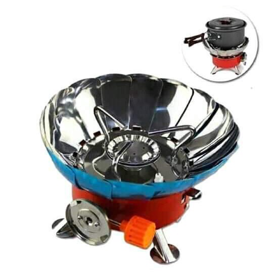 KOMPOR CAMPING WINDPROOF CAMPING STOVE / KOMPOR ANTI BADAI / KOMPOR KEMBANG  / KOMPOR MINI KEMBANG / KOMPOR BERKEMAH GSF G-3311 / KOMPOR KEMAH GSF G 3311 / GSF 3311