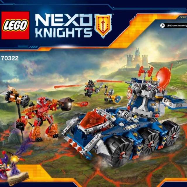 Lego 70322 Nexo Knights Axl's Tower Carrier