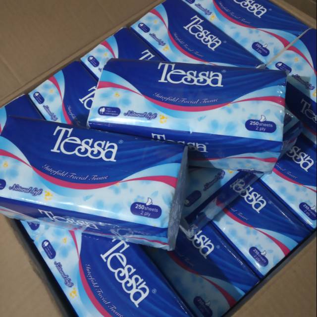 tisu kering tessa 250 sheet