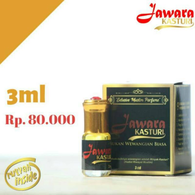 parfum jawara kasturi