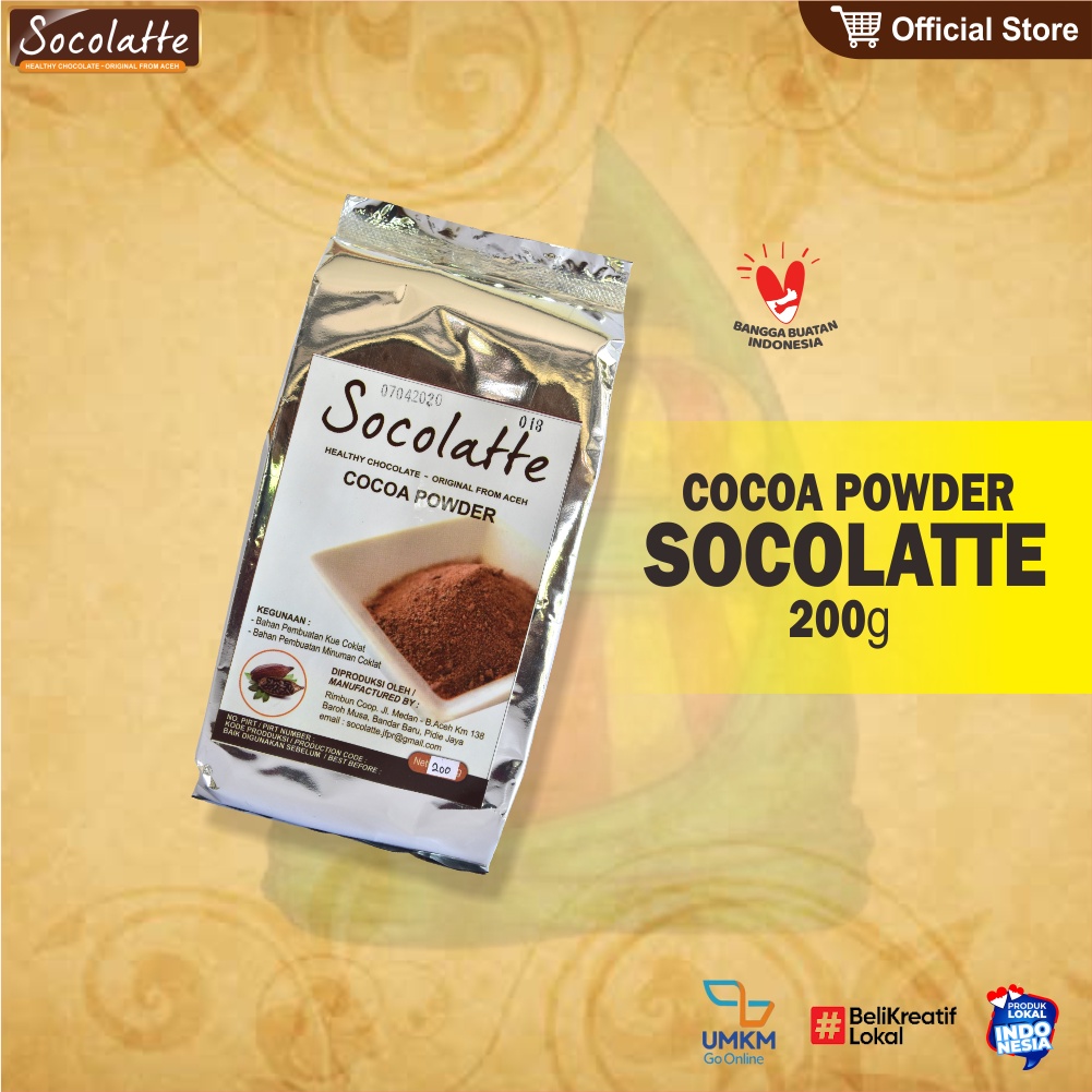 

Socolatte Aceh Cocoa Powder 200g