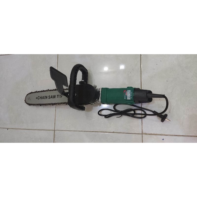 Paket MAILTANK Mesin Gerinda Tangan GURINDA SH05 + Adapter Chainsaw 11,5 inch SPARTANS