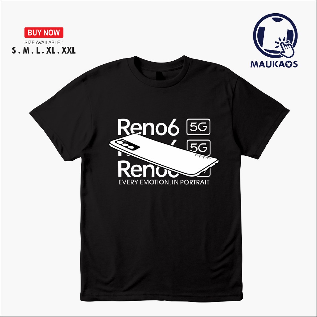dESTROKU Kaos Baju Handphone Oppo Reno 6 Kaos Distro