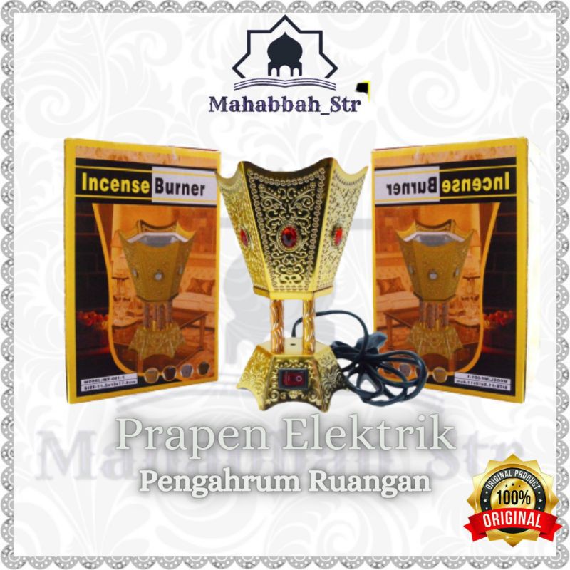 Tempat Buhur Elektrik Mabhara Prapen Alat Pembakaran Buhur