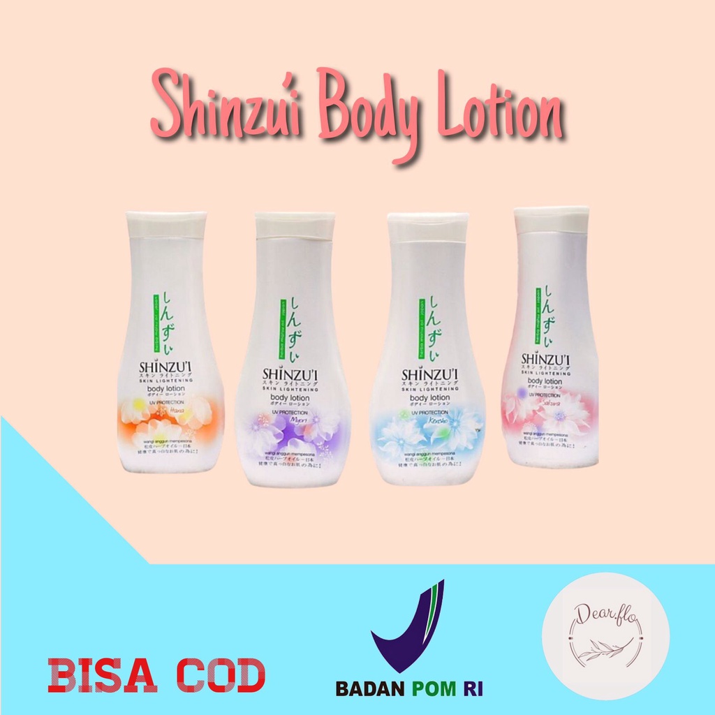 SHINZUI BODY LOTION - LOTION SHINZUI UV PROTECTION SHINZU'I BODY LOTION 100ML 210ML- ZHINSUI LOTION 
