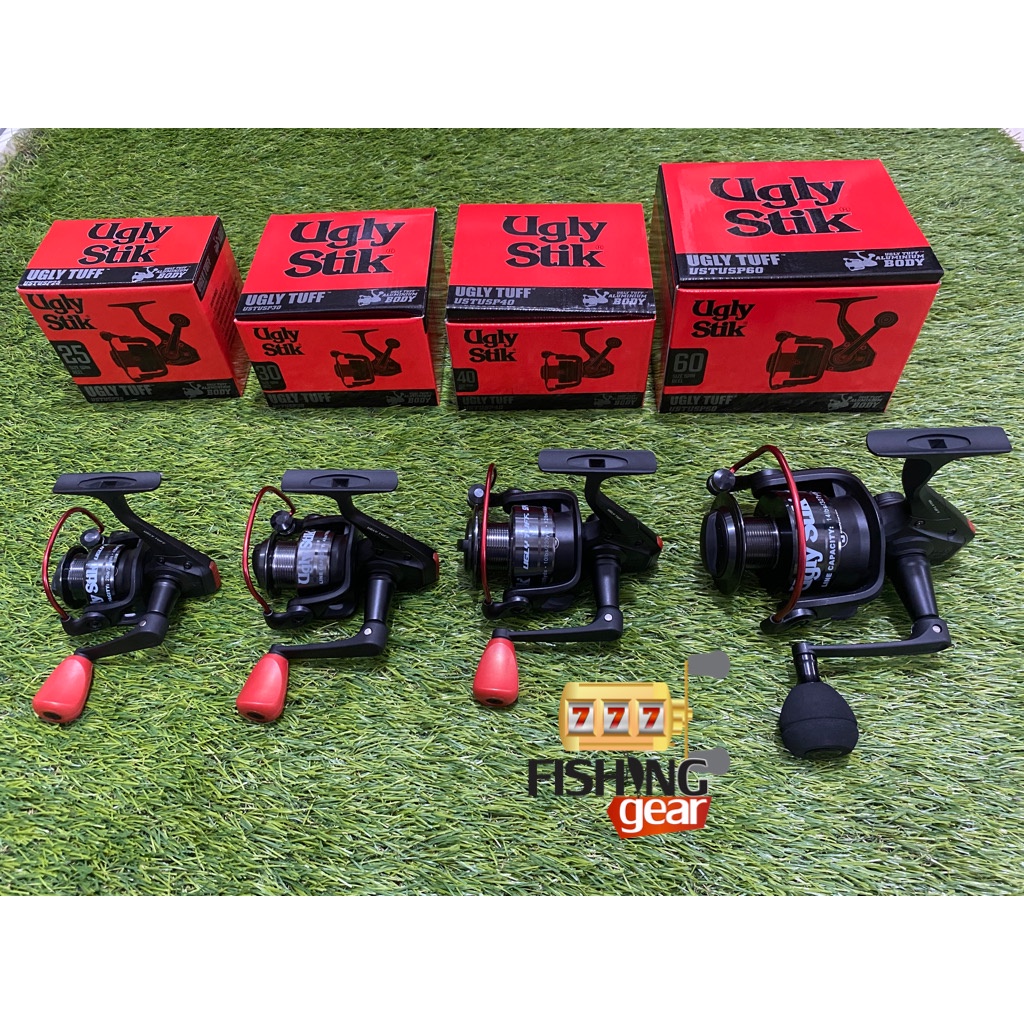 UGLY STIK SHAKESPEARE TUFF 25 30 40 & 60 SPINNING REEL POWER HANDLE