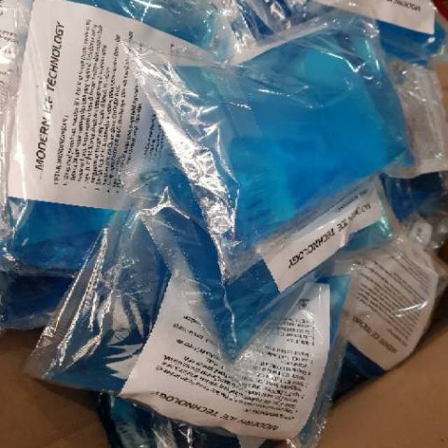 400 GRAM  Blue ice gel 400 gram  /  BLUE ICE GEL 400 GRAM / ICE GEL.BIRU/ice gel ice pack biru blue / ice gel pendingin makanan  ice pack gel pendingin