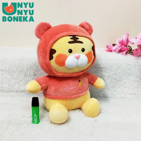 Boneka Macan Tiger size 27cm/36cm/Animal/Binatangmacan/DuniaBinatang