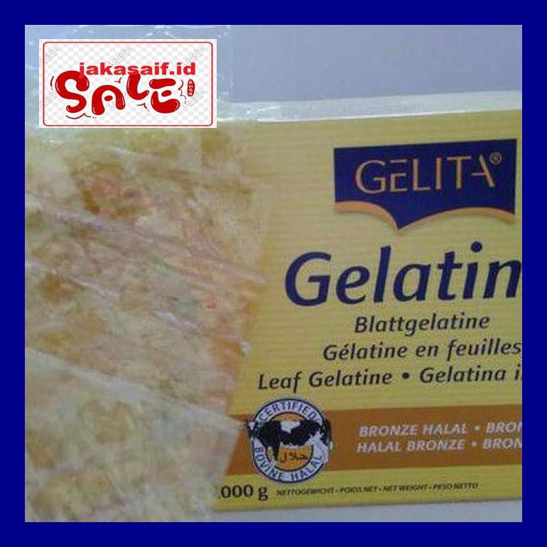 

Jak5D0Yh Gelatin Lembar Gelatine Leaves Sheet Gelita Halal Mui D50Jaks