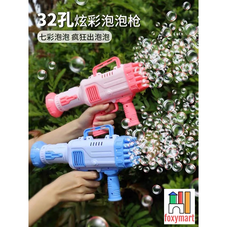 (BISA COD) Mainan Bubble Gun Bazoka Bazooka 25 HOLE Mainan Tembak Gelembung Mainan Anak Bubble Gun Bubble Camera Kamera-3
