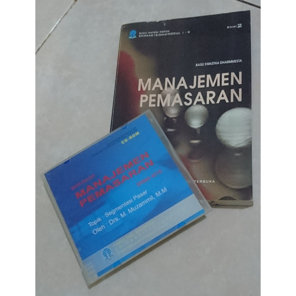 Jual Buku Materi Pokok Modul Universitas Terbuka UT - Manajemen ...