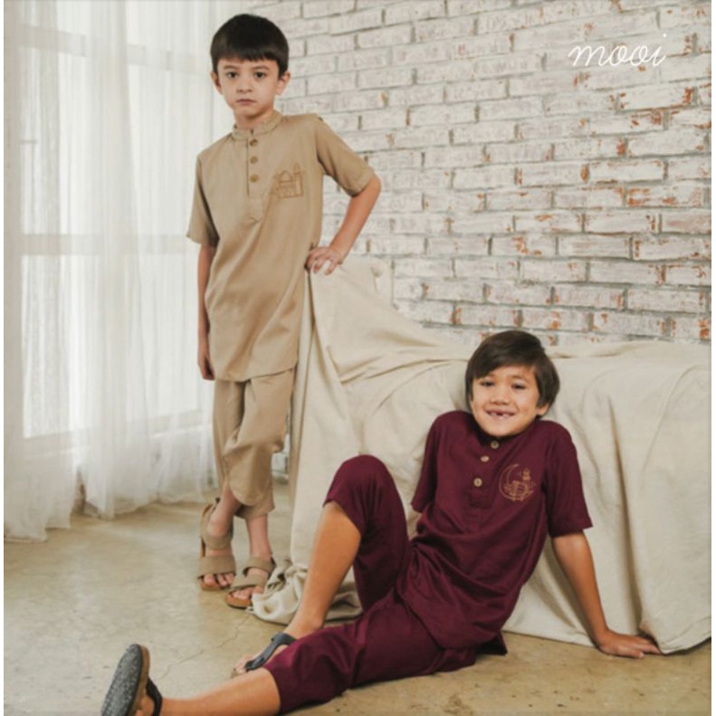 Mooi KoKo Adam set/Set Muslim Anak