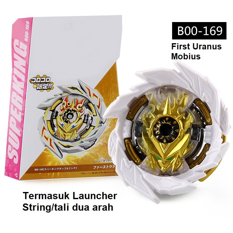 Gasing Beyblade Burst merk Flame B00 169 First Uranus Mobius