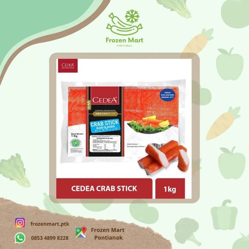 

Cedea Crab Stick 1000gr 1kg