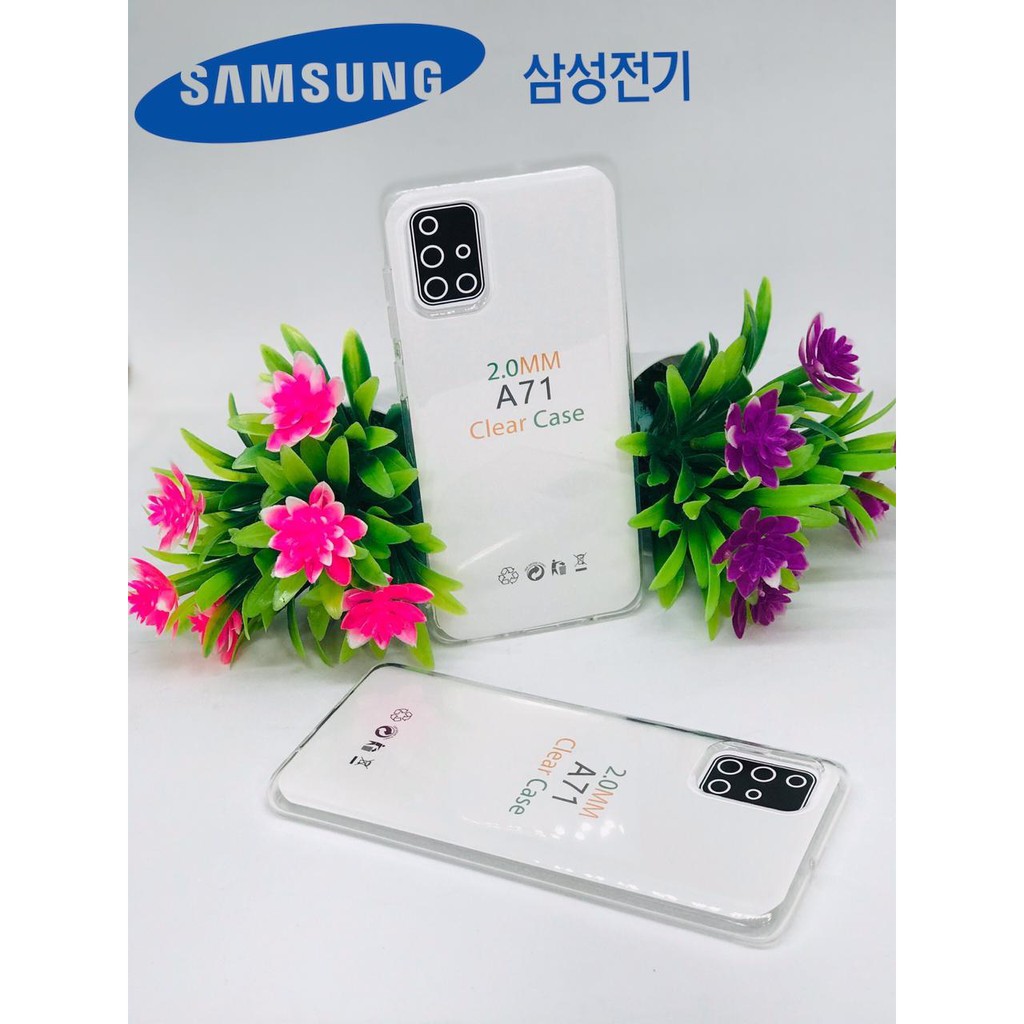 CLEAR CASE ULTRA HD TPU 2.0MM SAMSUNG A11 SAM M11 SAM A20 SAM A30 SAM A50 A30S A50S A51 A71 A01 A01 CORE A03S A21S M31 A22 4G A32 4G A72 5G