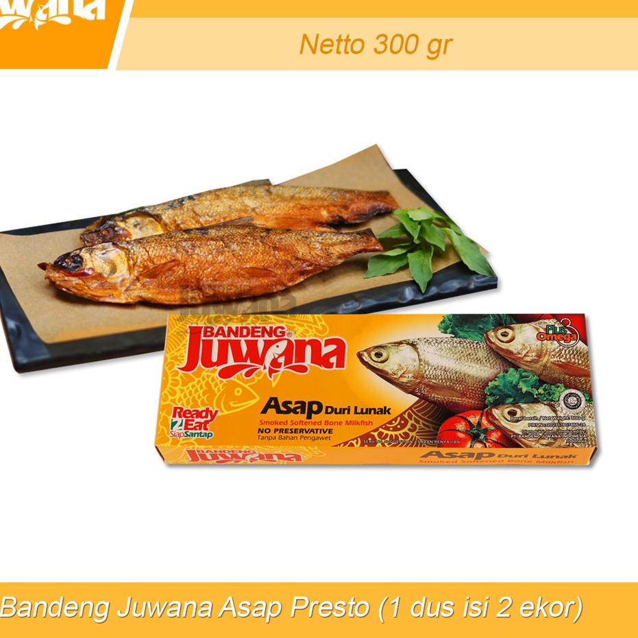 

[PROMO 7MJ69] Bandeng Juwana - Bandeng Asap Presto Dus (Isi 2 Ekor) Bestseller