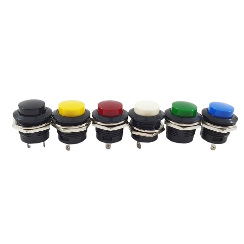 Saklar Push On 16mm 2 Pin Switch 2pin 16 mm Tombol 2 Kaki