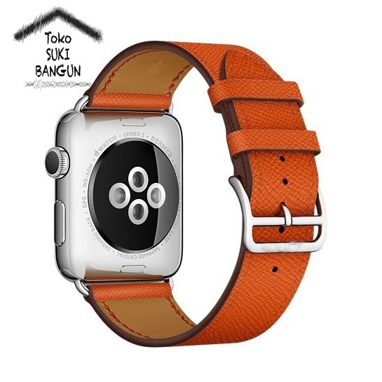 Strap Apple Watch Series 8 7 6 5 4 3 2 1 41mm 40mm 38mm TALI JAM NEW Model SINGLE TOUR Leather