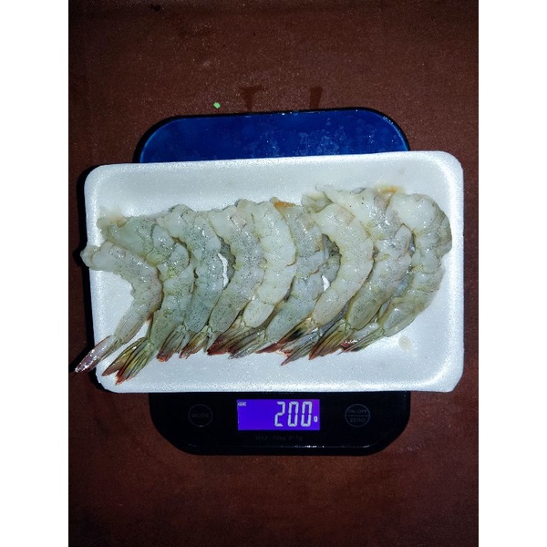 

Udang sisa ekor 200 gr