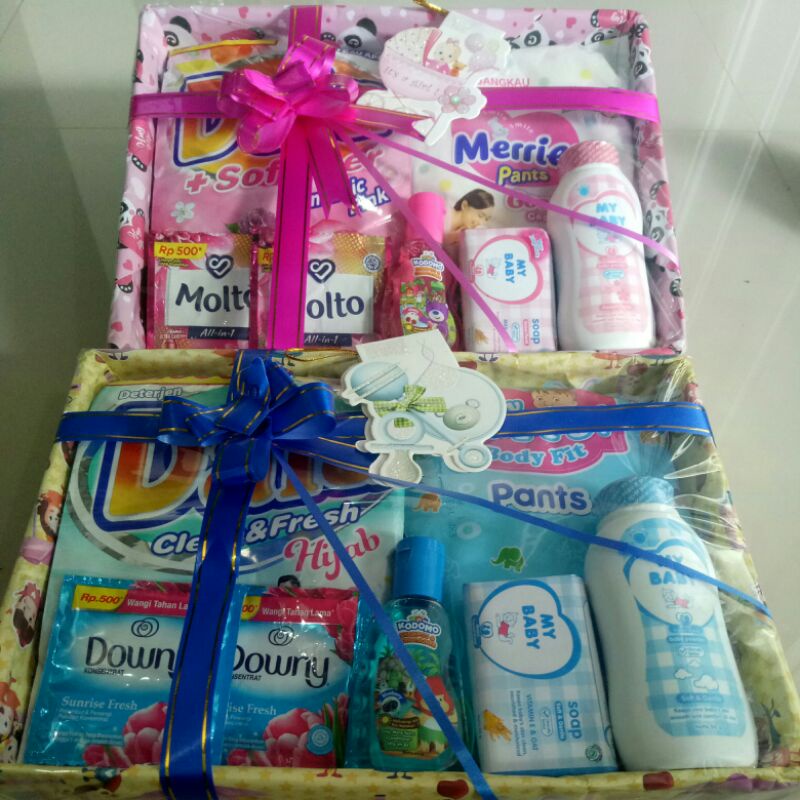 PARCEL BAYI  MURAH TERJANGKAU FREE KARTU UCAPAN DAN PACKING BUBLEWRAP+KARDUS