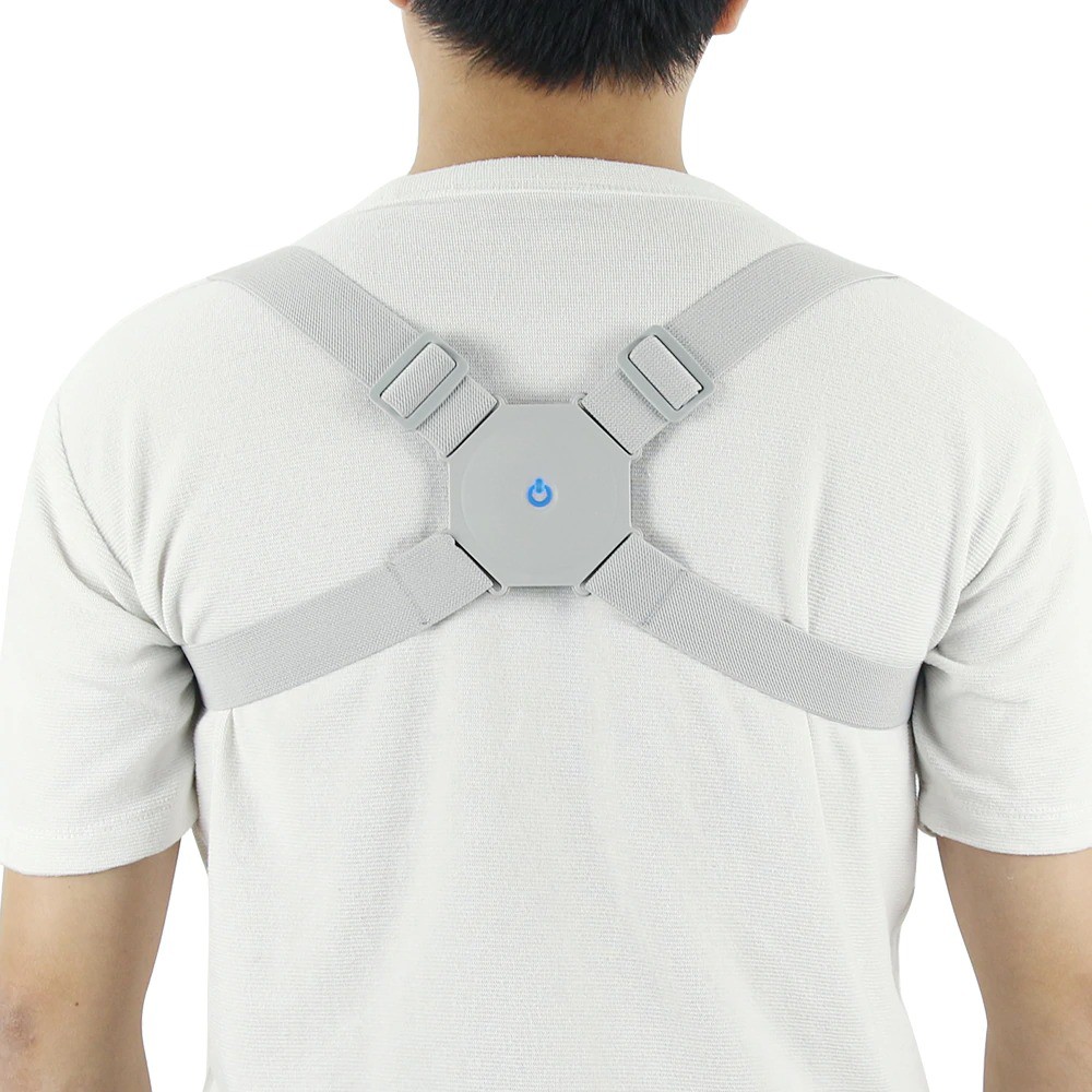 Aptoco Tali Body Harness Korektor Postur Punggung Smart Adjustable Back Support - BC200 - Gray