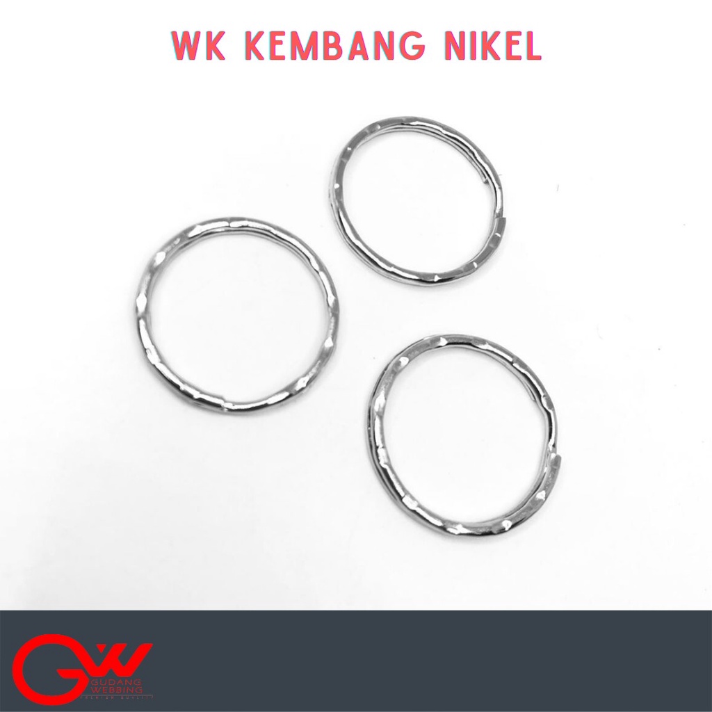 RING KUNCI / GEPENG KUNCI / GANTUNGAN KUNCI / WK KEMBANG