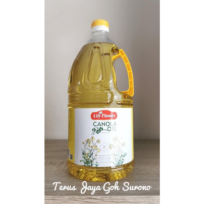 

Lily Flower Canola Oil 2 Liter Gojek Grab Only