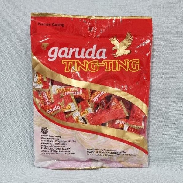 

Ting-Ting Garuda - Permen Ting-Ting Kacang (125 gr)