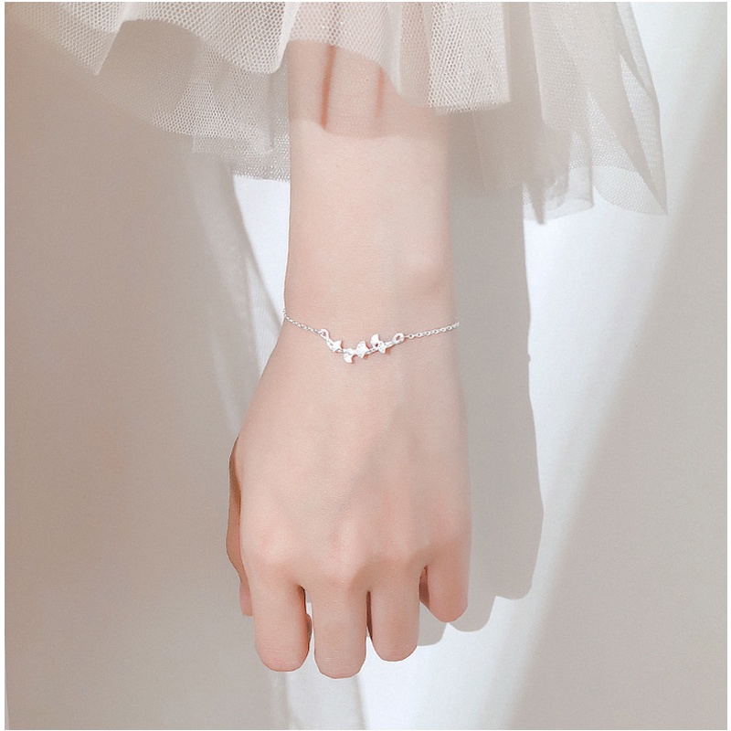 Gelang GL28 Tembaga Lapis S925 Premium Fashion Wanita Gelang Unik Lucu Keren Bagus Banget /Deluna/ BS