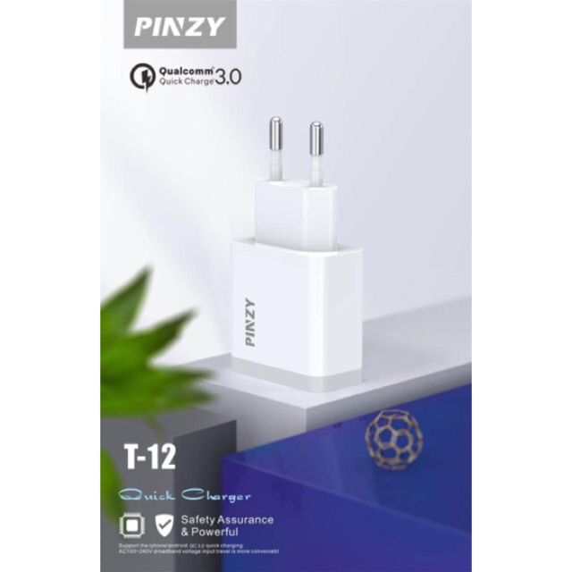 Cas PINZY Original Charger T12 Series Support Qualcomm Quick Charger 3.0