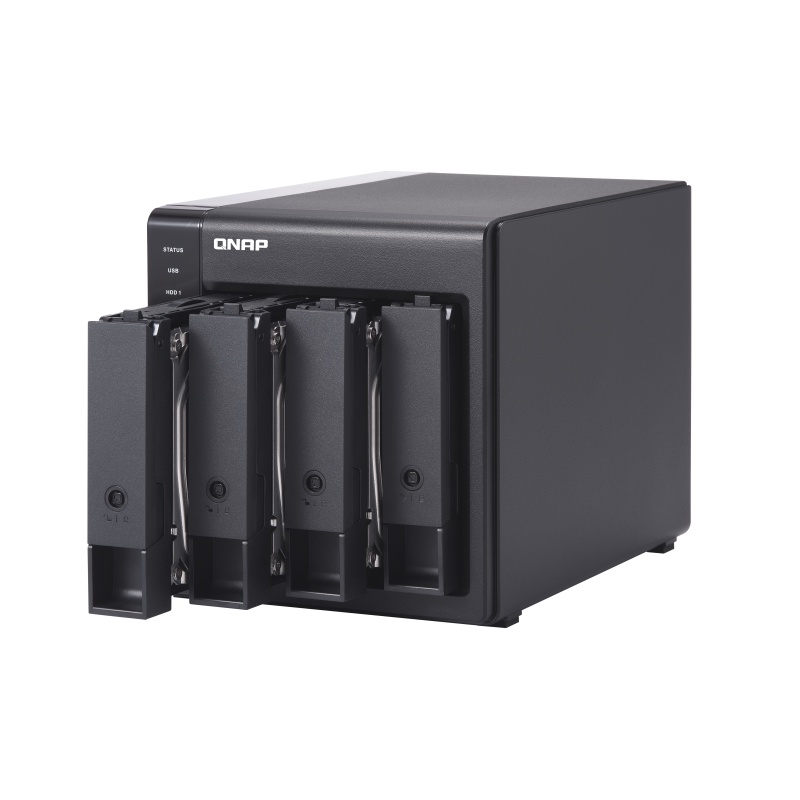 QNAP TR-004 4 Bay USB Type-C Direct Attached Storage Hardware RAID