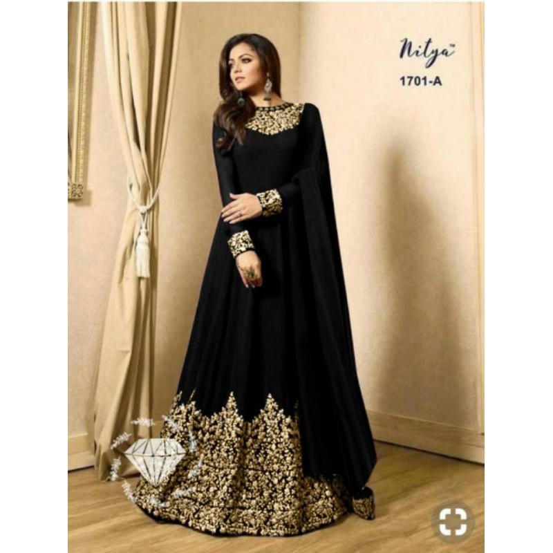 PCS MAXY DRASHTI DHAMI BORDIR KR FASHION PAKAIAN WANTA DRESS GAMIS MAXI BAHAN MOSCREPE ADA VIDEO REVIEW ASLI PRODUK