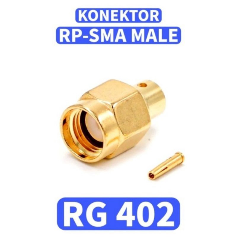 Konektor RPSMA Male RG402