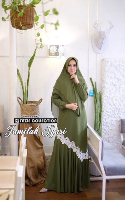 Gamis Jamilah Syari Ori By Fazle Collection