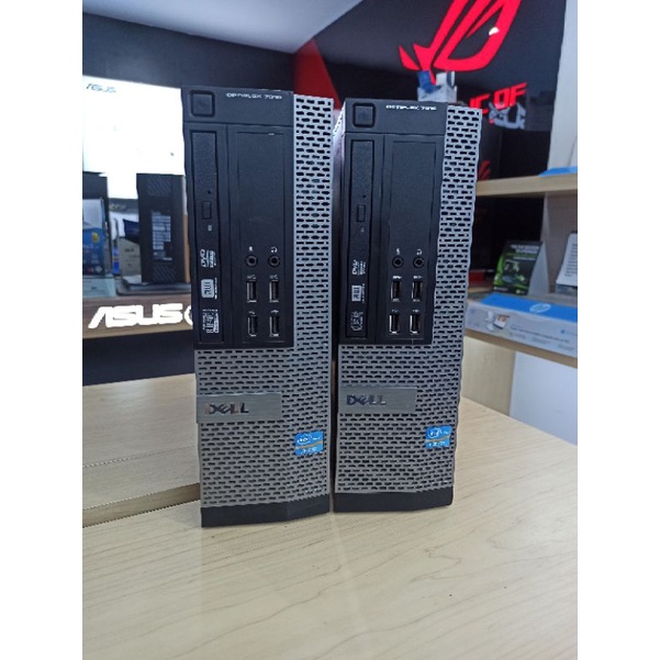 Pc dell optiplex 7010 sff proce Core i7 3770 3Th ram 8gb HDD 500Gb DVD berkualitas dan bergaransi