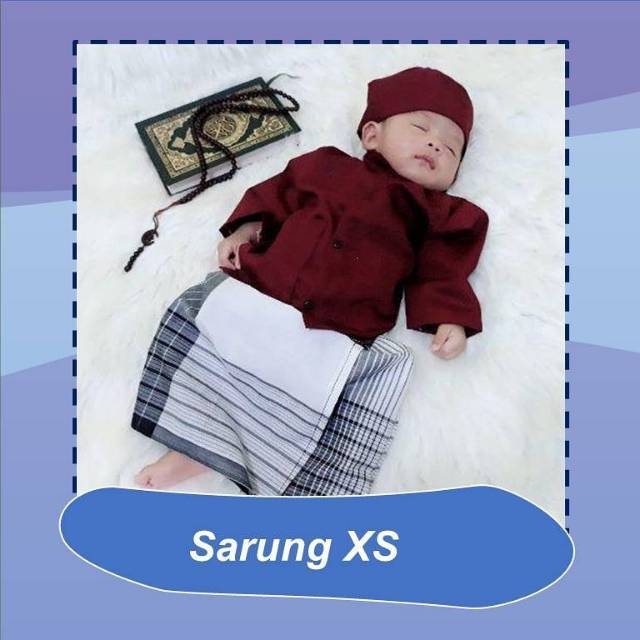  BAJU  Koko  Sarung Bayi  Newborn Anak Baju  Akikah BARU  LAHIR  