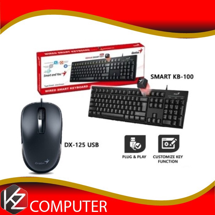 Keyboard Mouse Genius Dx125