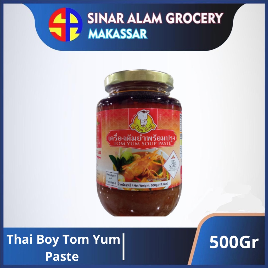 

Thai Boy Tom Yum Paste 500Gr