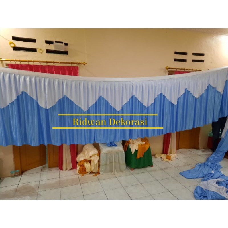 Pinggiran Meja Prasmanan / Rempel Meja / Skirting Meja Prasmanan