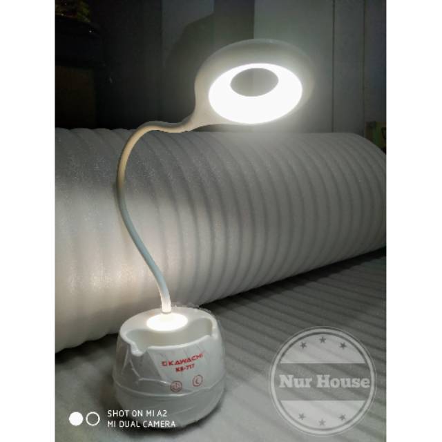 Romusha Lampu Meja Emergency Belajar Lipat Yt 666 