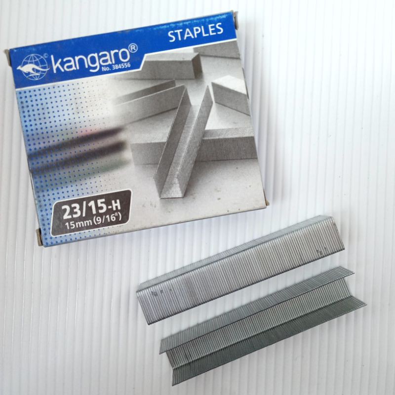 

Refill/Isi Staples Kangaro 15mm (23/15-H)