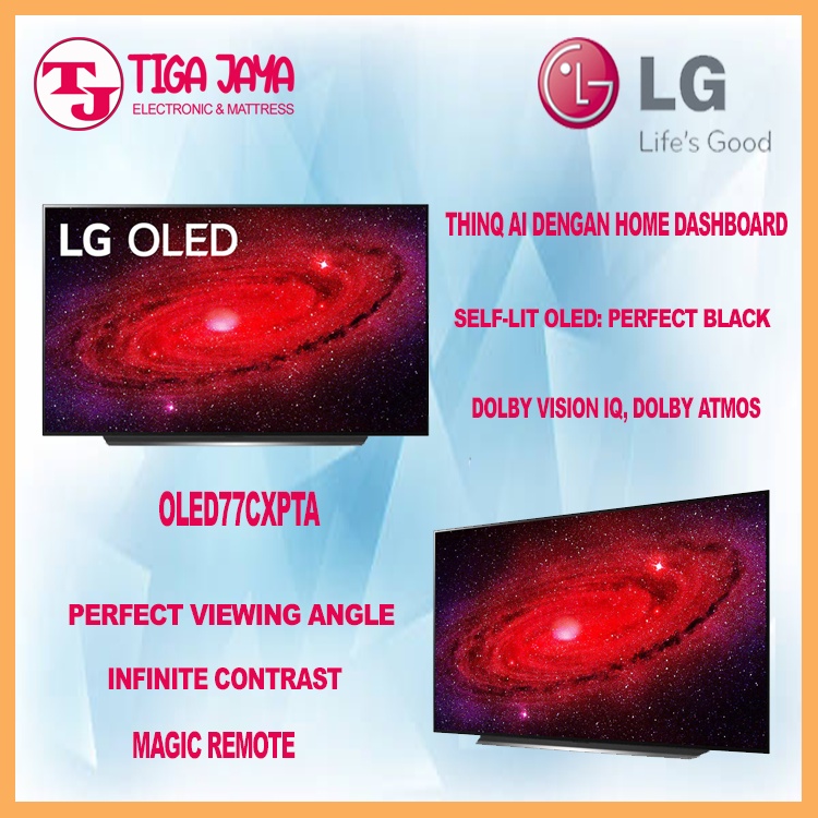 LG OLED77CXPTA  OLED TV LG SMART TV 77 INCH OLED77CX UHD OLED77 TV LG