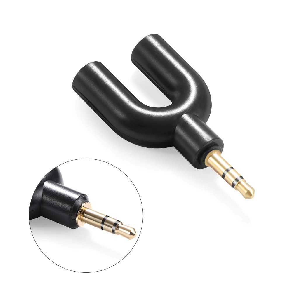 Spilter Jack audio Earphone Converter 3.5Mm - Stereo Splitter Audi