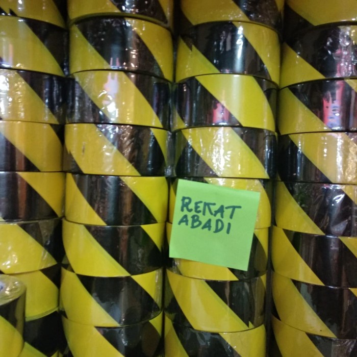 

Buruan Lakban Lantai Zebra 3M 766 Yellow Black 48Mmx33M Hemat