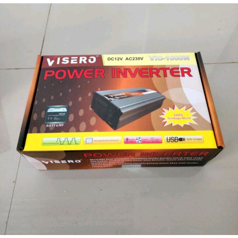 INVERTER VISERO 1000WATT POWER INVERTER VIO 1000WATT