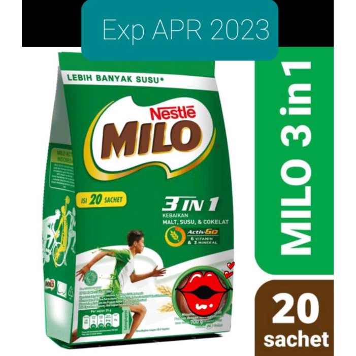 

milo 3in1 activ go 18sachetx35gr halal