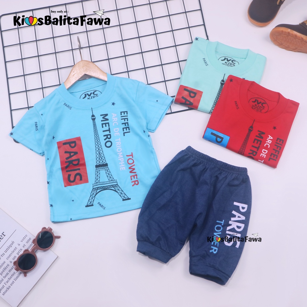 Setelan Baby DILAN uk 3-24 Bulan / Export Class Karakter Set Kaos Bayi Celana Laki Baju Anak Cowok