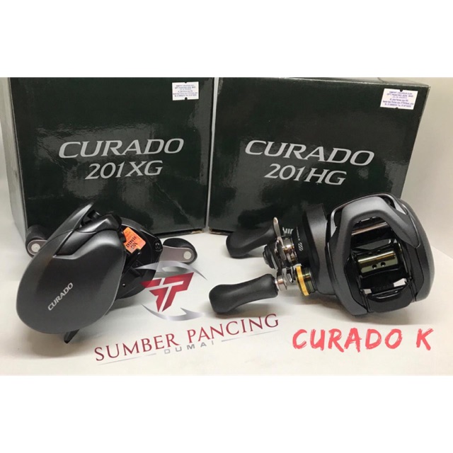 REEL BAITCASTING SHIMANO CURADO K 201HG/XG