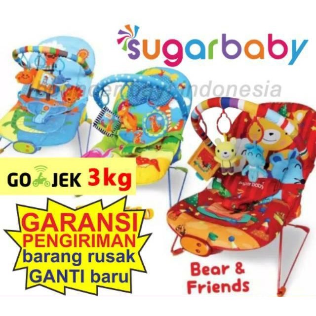 Sugar Baby / SugarBaby Premium Healthy Bouncer Bayi 3 Recline