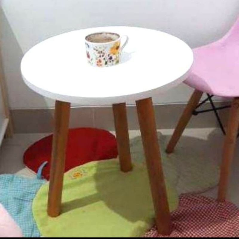 PROMO MEJA TAMU MINIMALIS MEJA KOPI MINIMALIS MEJA COFFEE TABLE TERMURAH TERBARU